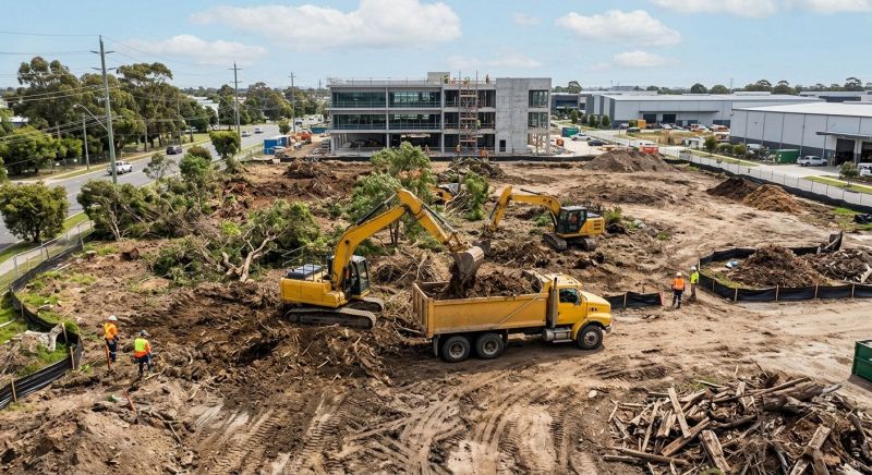 Commercial Lot Clearing in Atlanta, GA