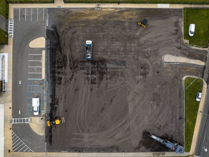 Parking Lot Leveling in Layton, UT